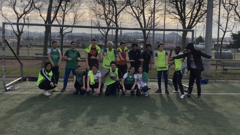 Match de foot des jeunes