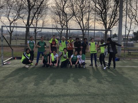 Match de foot des jeunes