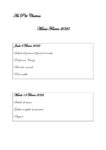 Menus Février 2025